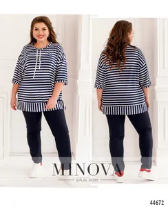 Костюм 188-бело-синий Minova