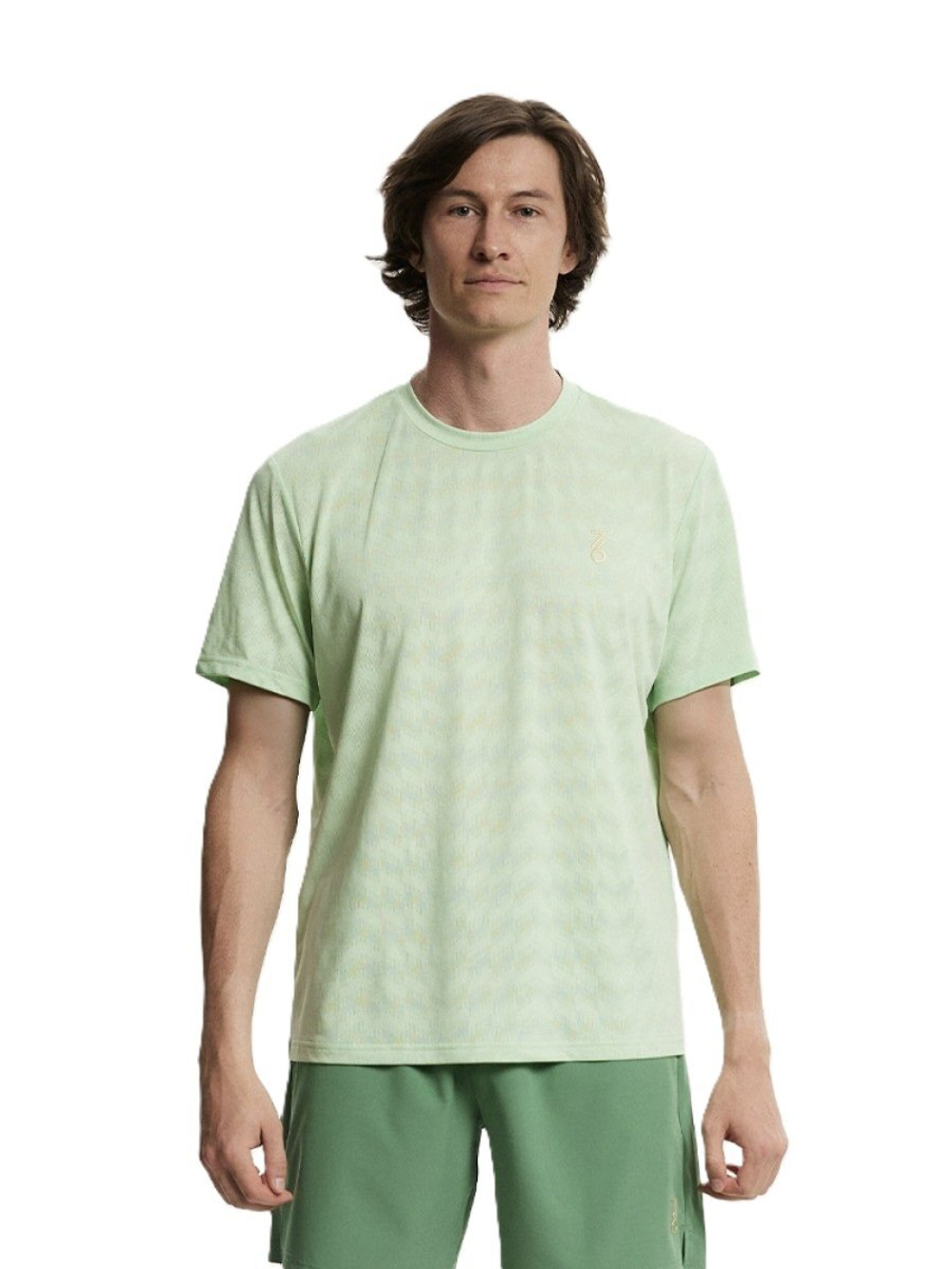 ОДЕЖДА ДЛЯ ТЕННИСА Мужская, Футболка SEVENSIX LODDY T-SHIRT 2.0 LIGHT GREEN .