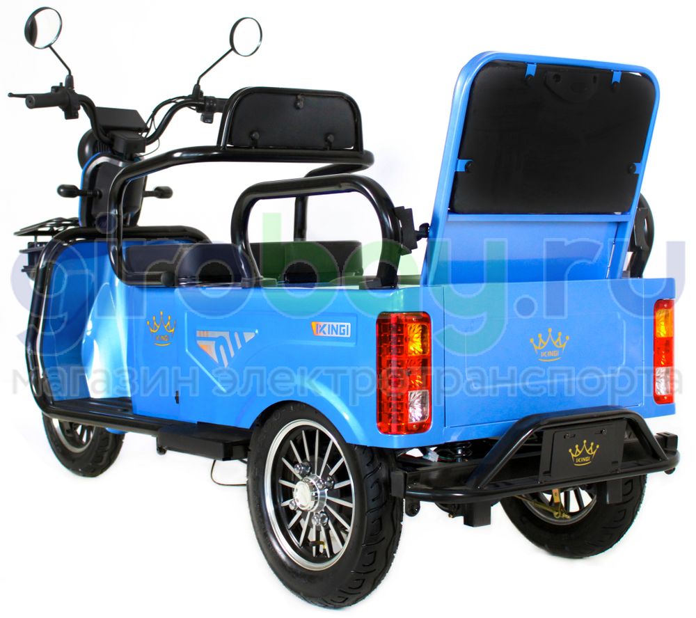 Электроскутер IKINGI SIBTRIKE MAX 1000W (60V/23Ah) фото №8