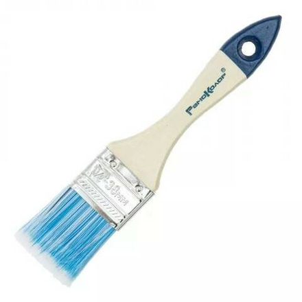 Кисть плоская 38мм Стандарт Аква искусственная щетина Remocolor 01-1-515