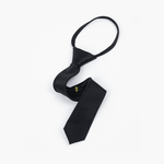 Галстук с фиксатором "Черный"
