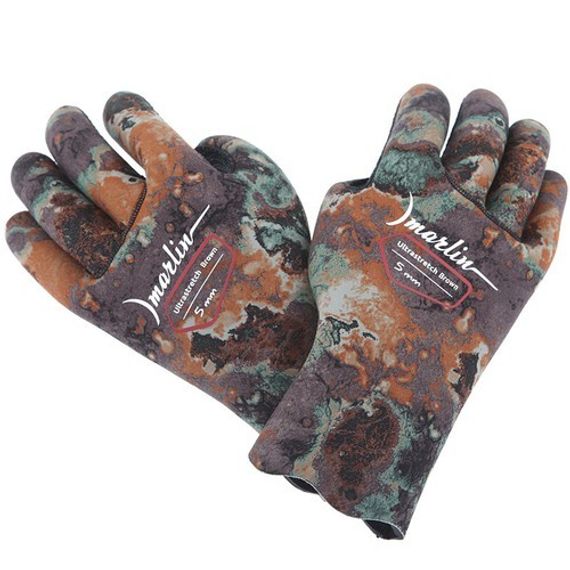 Перчатки Marlin Ultrastretch 5 мм Коричневые