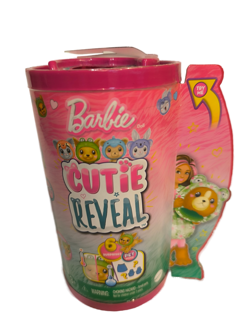 Barbie Cutie Reveal Mini Chelsea HRK31 — мини-Челси в костюме мишки, аксессуары-сюрпризы