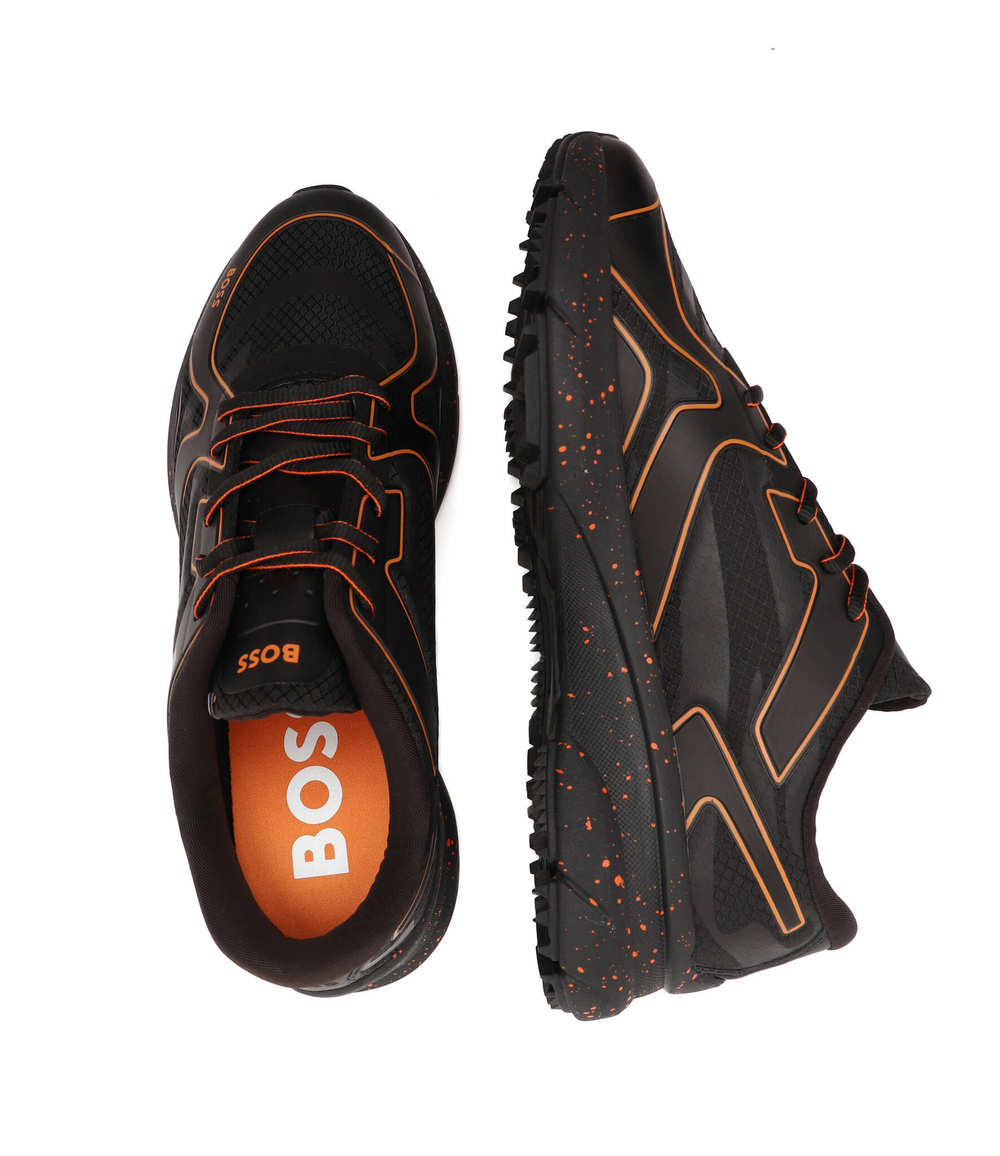 Кроссовки Owen-HKNG_Runn_rs BOSS BLACK - черный(50493218)