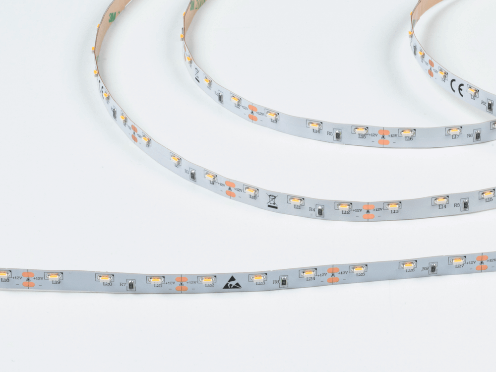 Лента светодиодная бокового свечения 4,8 Вт/м SMD315 60 диод/м Открытая (IP20) Цвет Теплый 12В