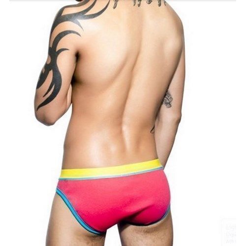 Мужские трусы брифы розовые Andrew Christian Bright Brief   AC9560