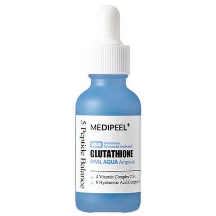 MEDI-PEEL Увлажняющая витаминная ампула для сияния кожи Glutathione Hyal Aqua Ampoule 30 мл.