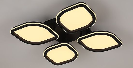 9331/4M BK (1) Люстра (RL) #