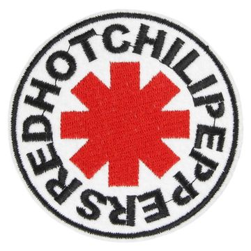 Нашивка Red Hot Chili Peppers белая (312)