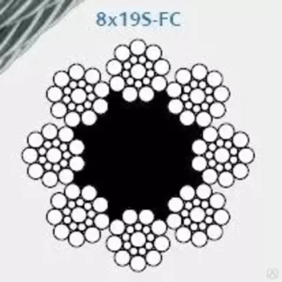 Канат лифтовой 10.0 мм DIN 3062 Мечел