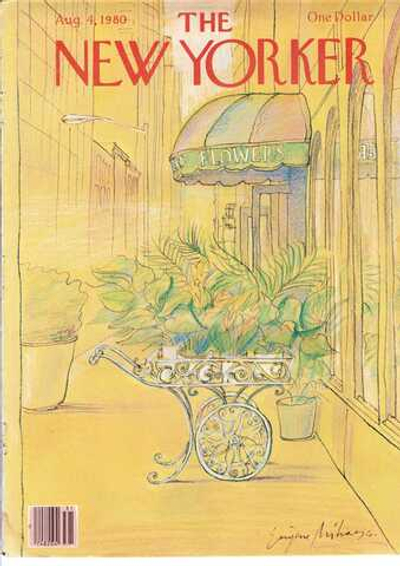 Журнал The New Yorker 04-08-1980, обложка