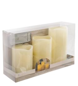 Bright LED-03 Набор светодиодных свечей (3шт.) с дистанционным управлением