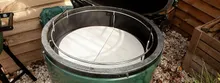 Камень для выпечки керамический/отсекатель жара ConvEGGtor для гриля Big Green Egg L