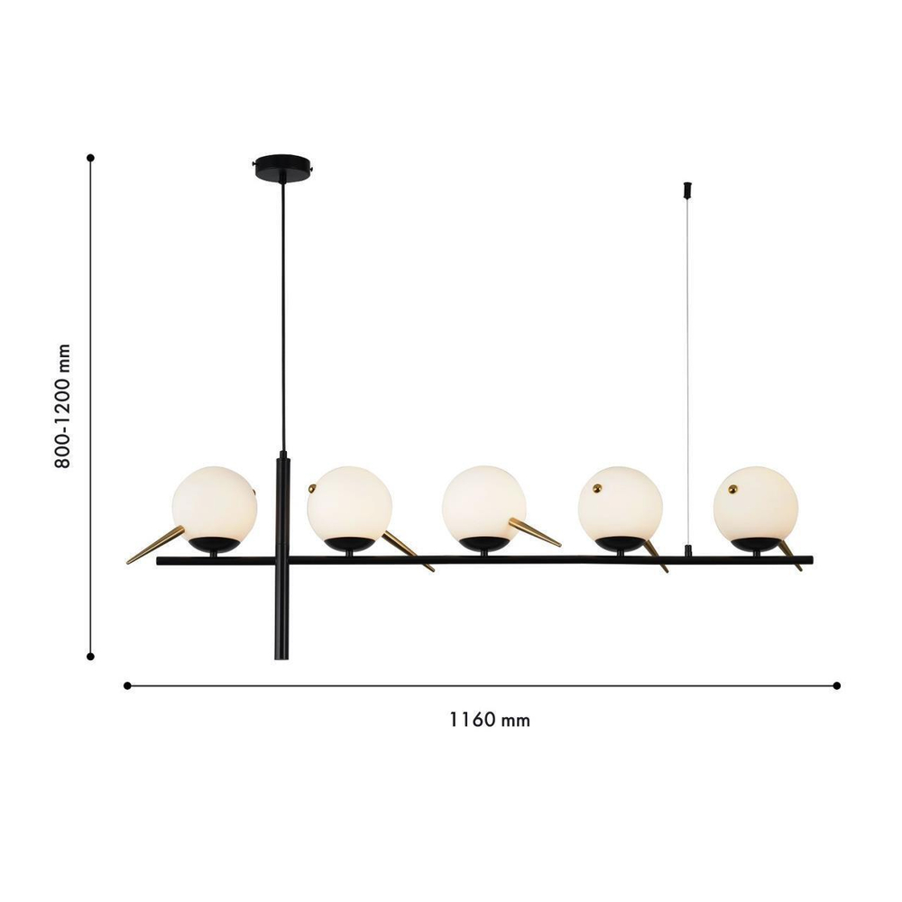 Подвесной светильник F-Promo Tior 4106-5P
