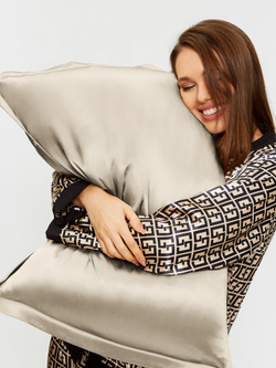 Наволочка с ушками 50x70 Luxe Dream Элит Латте