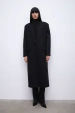 Пальто классическое, Черный