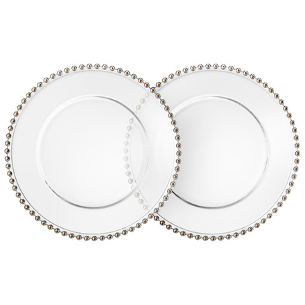 НАБОР ТАРЕЛОК "GOLDEN CHARM", 2 ШТ./28 СМ