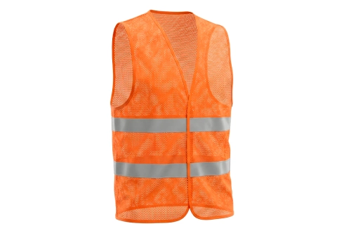Жилет мужской оранжевый р. 56-58 сигнальный 2 СОП сетка 70 г