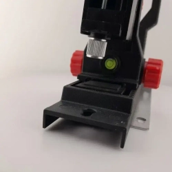 Магнитное крепление кронштейн для лазерного уровня, держатель нивелира с микролифтом универсальный