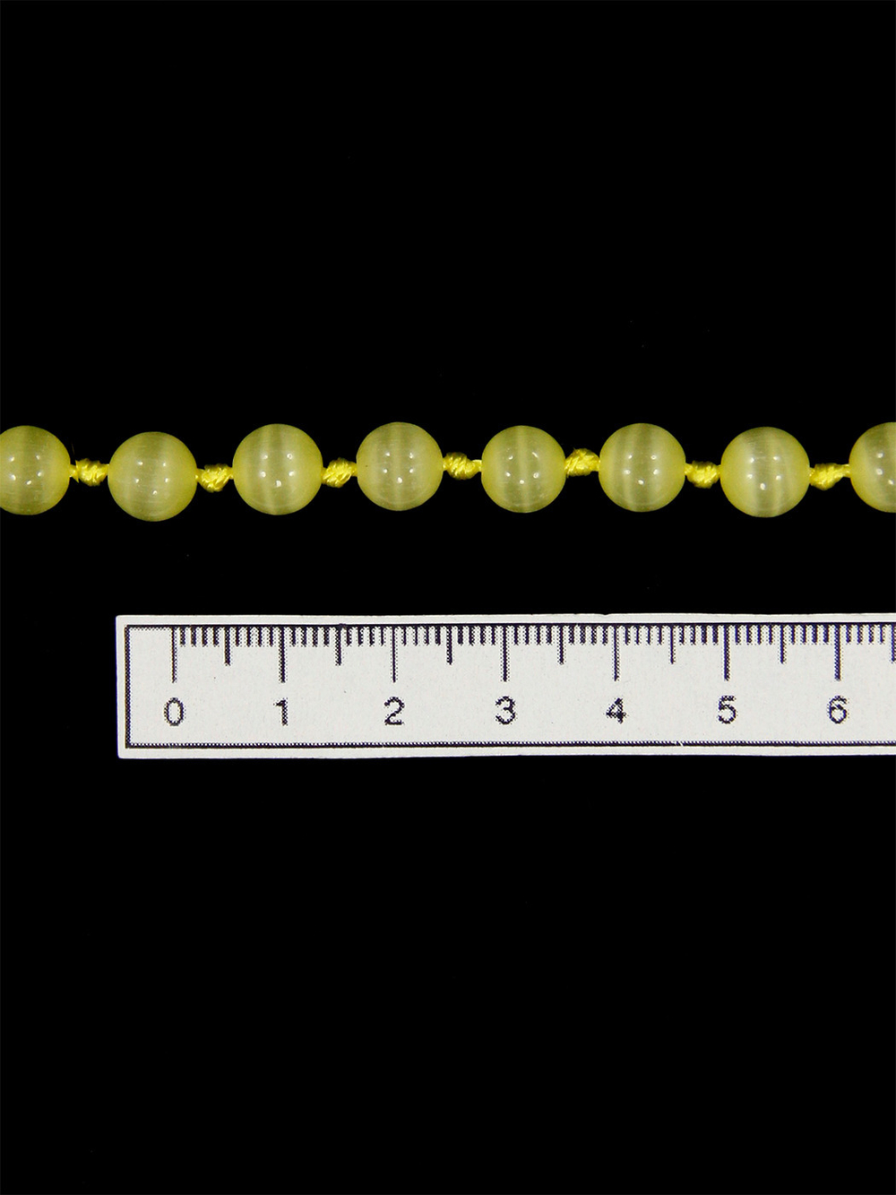 Бусы из Кошачьего глаза kgbu001-jel8