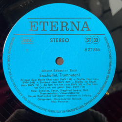 Винтажная виниловая пластинка LP Ludwig Guttler Erschallet, Trompeten (ГДР 1985)