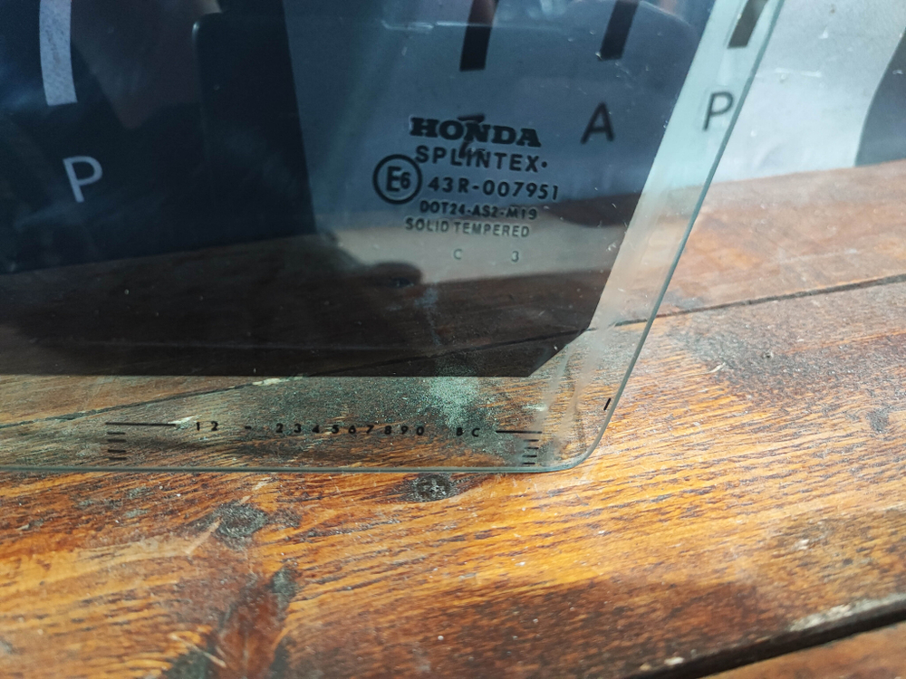 Стекло двери передней левой Honda CR-V 2 (RD) 01-06 Б/У Оригинал 73350SCAG10