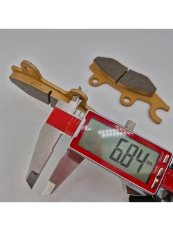 t- Колодки тормозные эндуро мотоцикла с ухом