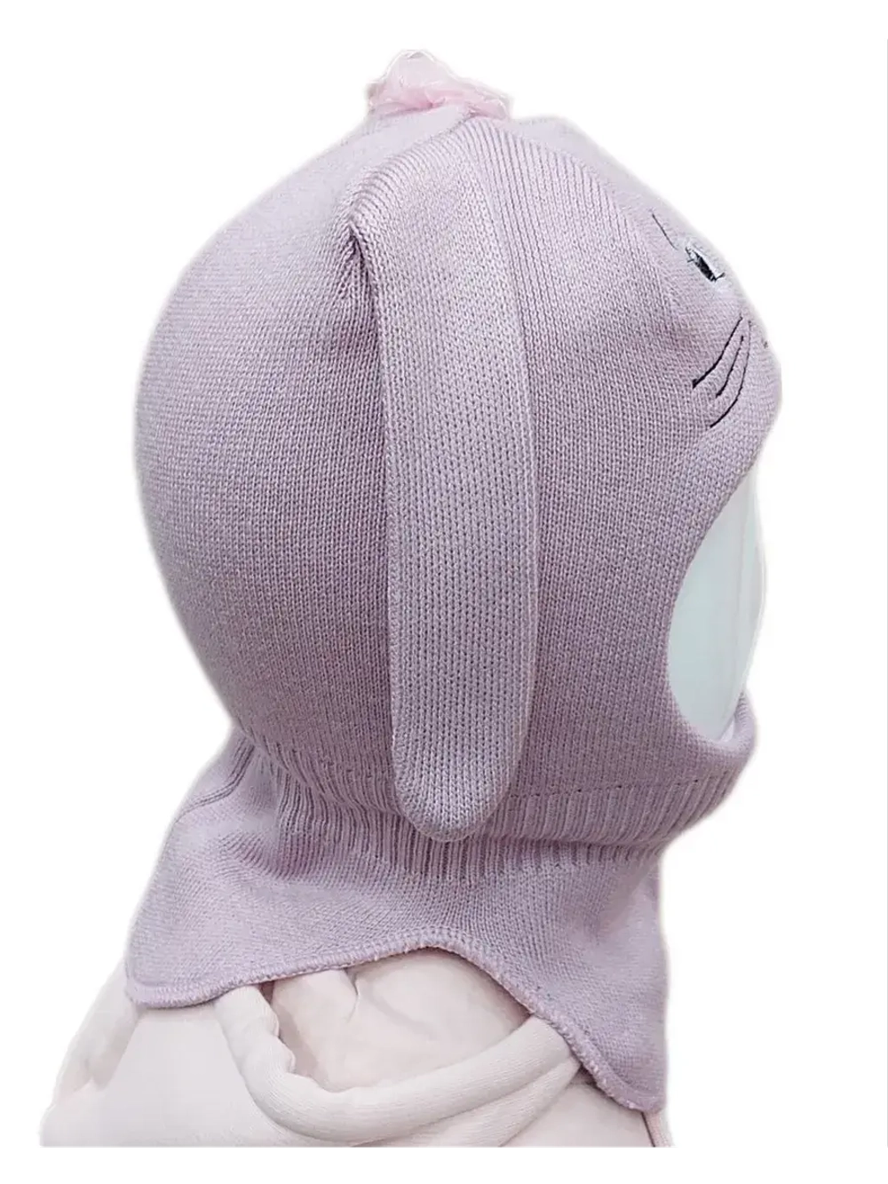 Шапка-шлем для девочки