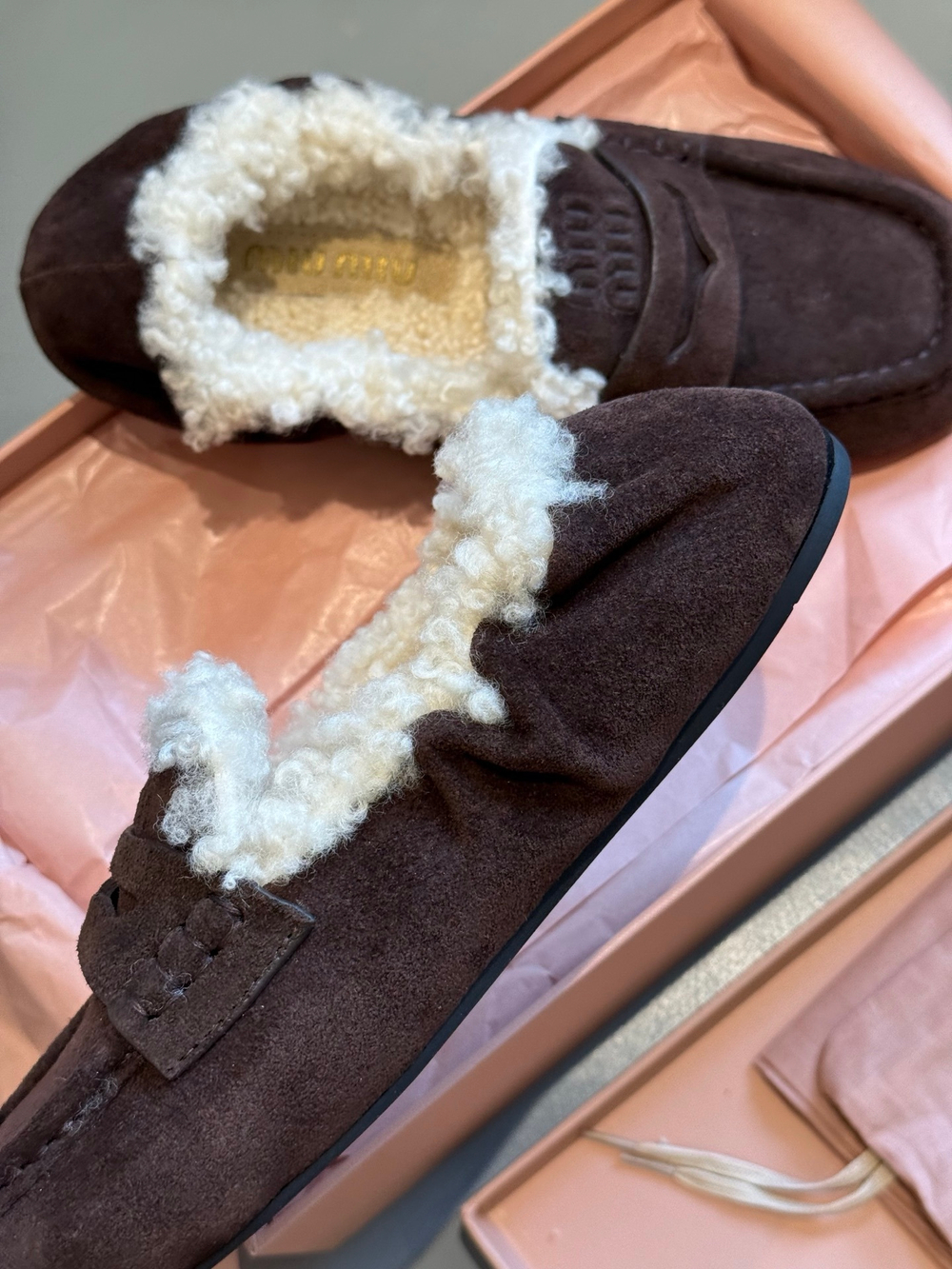 Miu Miu Suede Loafers (3 colors)