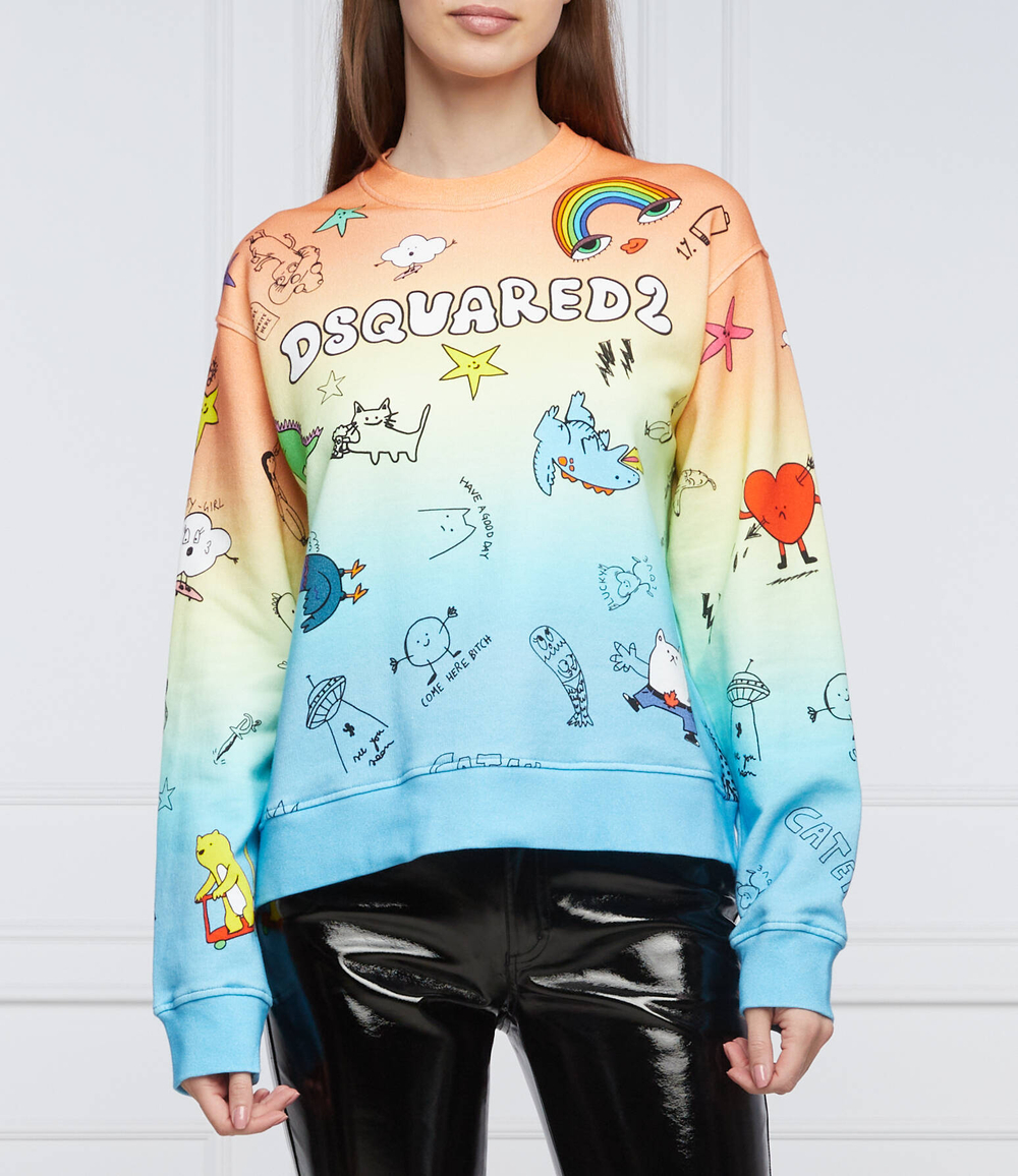 тощие cartoon cool Dsquared2 - разноцветная(S72GU0373 S25544)