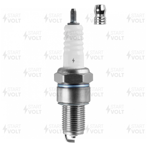 Свеча зажигания StartVolt VSP 0107 ВАЗ 2110 инж. 8кл. зазор 1мм, с резистором