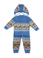 Костюм вязаный