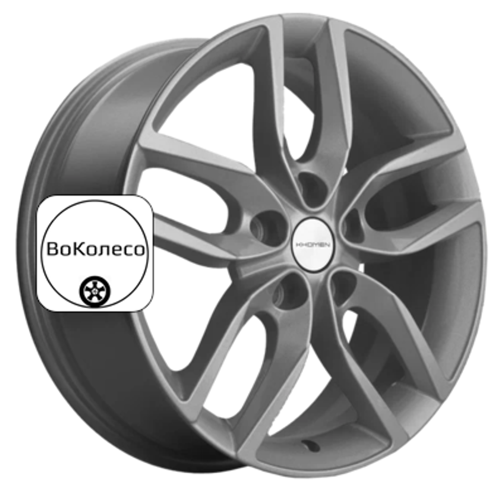 6,5x17/5x108 ET33 D60,1 KHW1708 (Chery Tiggo 7pro) F-Silver Khomen Wheels