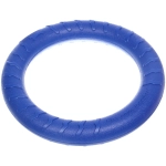 Кольцо - пуллер для собак средних и крупных пород «ЛЮБИМЫЙ БРО», цвет синий, d - 29см (подвес)