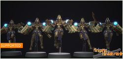 Аниме миниатюры под стиль вархаммер anime figurine 32-56-75мм