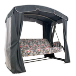 Садовые качели Райский Сад серый