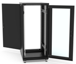 Шкаф напольный 19", 27U Filum FL-NT-2768GM1M-BK