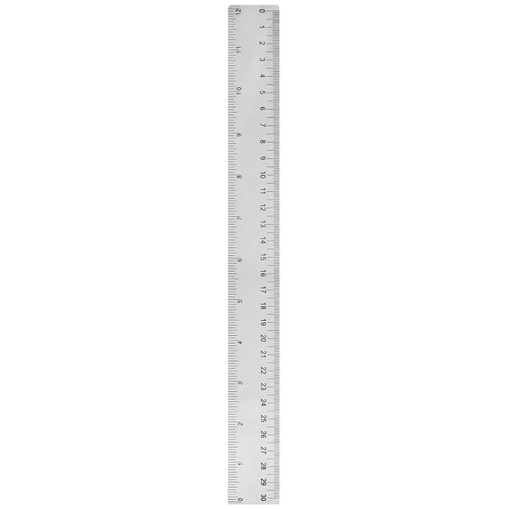 Линейка Basy 30 см, прозрачная