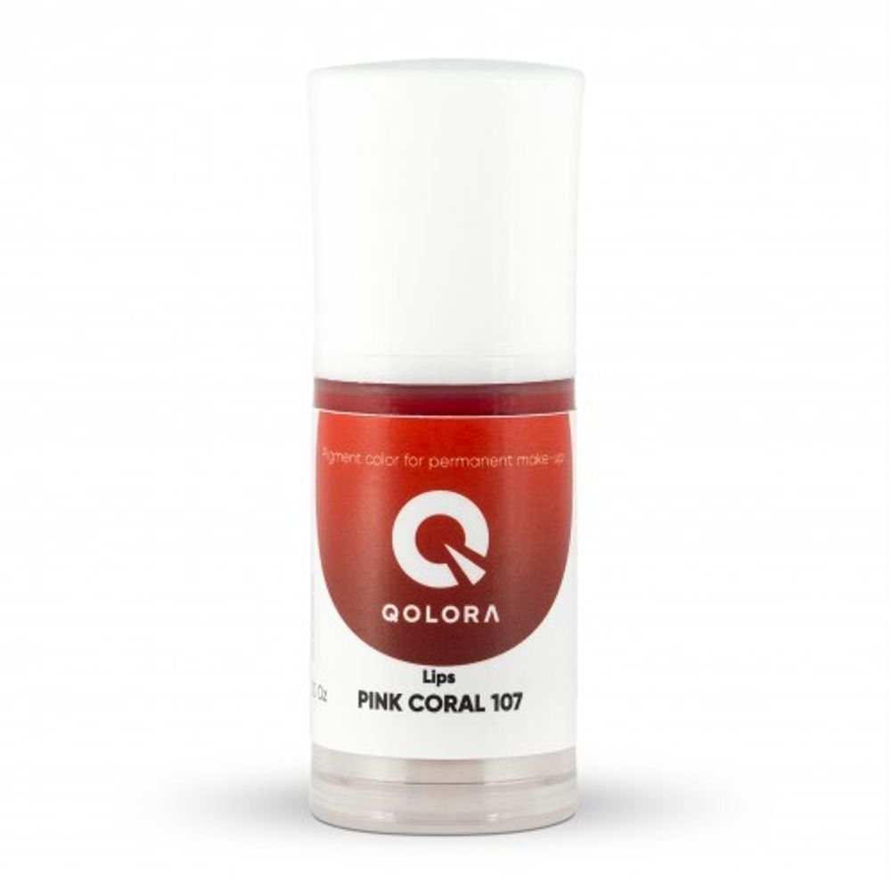 Пигмент Qolora Pink Coral 107, 15 мл.