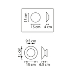 809103 Бра CELESTA LED 6W 280LM ЗОЛОТО 3000K