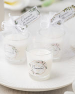 Свеча-бонбоньерка в подарок гостям