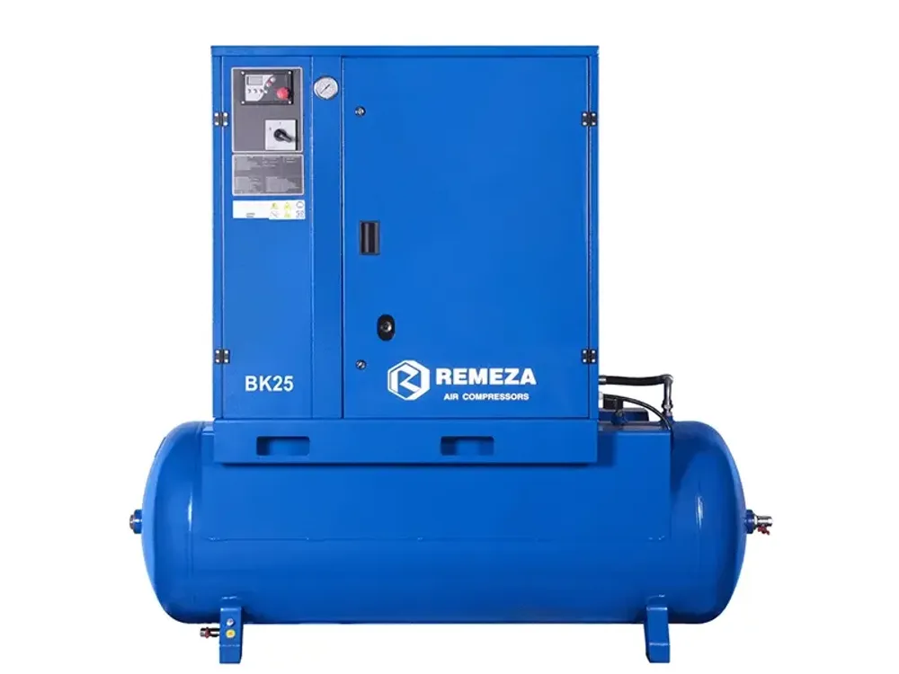 Винтовой компрессор Remeza ВК25-15-500 на ресивере 500л