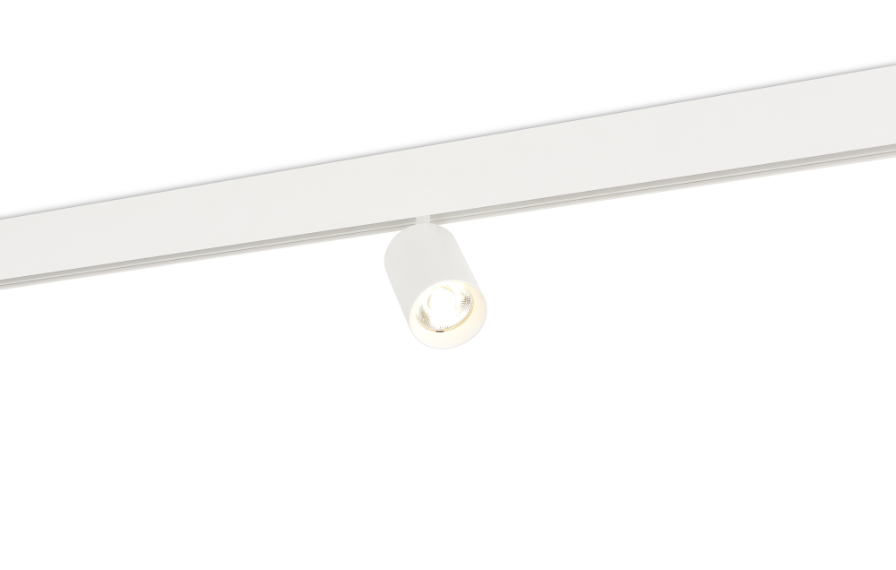 Светодиодный светильник Alpha для SPACE Track system 15Вт, D55xL80 мм, 1302Лм, 36°, 4000К, диммируемый, IP20, Ra>90, белый