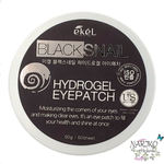 Гидрогелевые патчи увлажняющие с муцином чёрной улитки EKEL Black Snail Hydrogel Eyepatch, 60 шт.