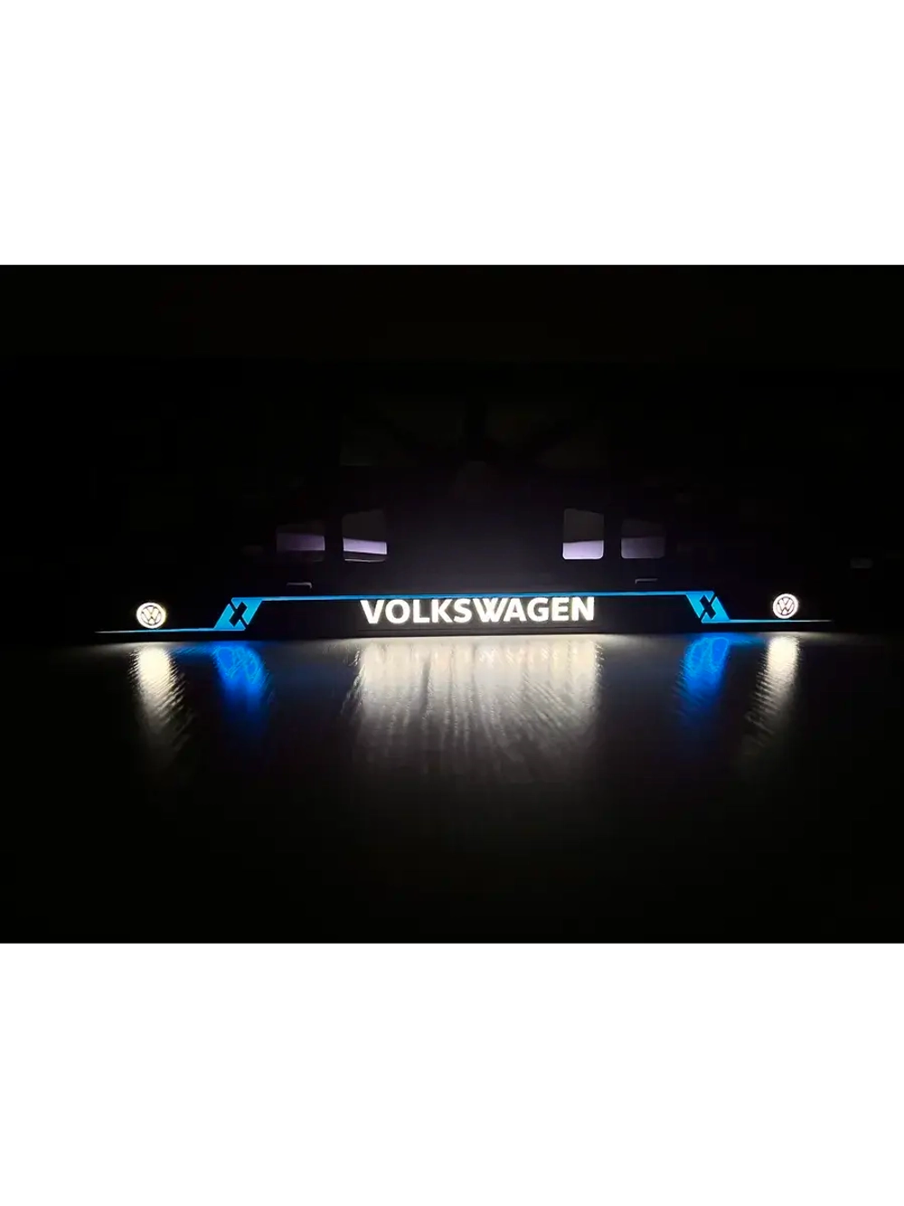 Рамка для номера с подсветкой BL. Volkswagen.