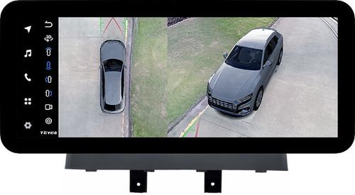 Магнитола для Changan Alsvin 3 2018+ - Teyes LUX ONE 360 монитор 12.3" 2K QLED на Android 10, Быстрая, CarPlay, 4G SIM-слот, 4 камеры в комплекте