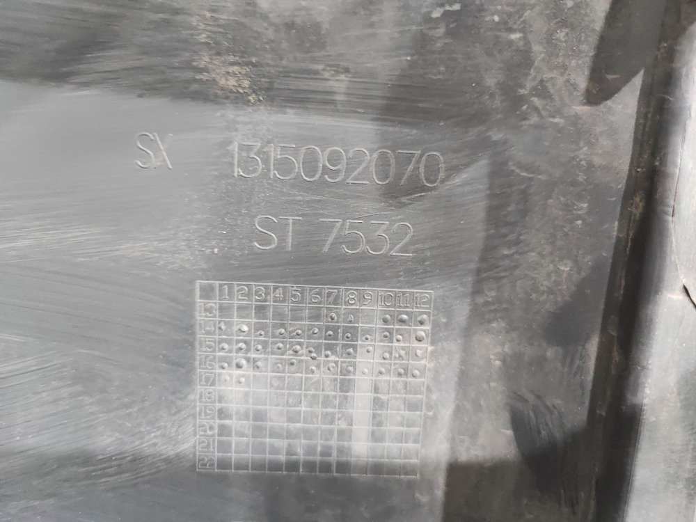 Бампер передний левая часть Fiat Ducato 3  Б/У Оригинал 1315092070