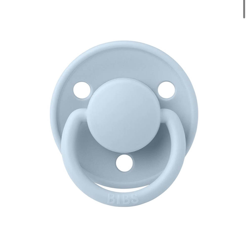 Пустышка Bibs  De Lux Baby Blue
