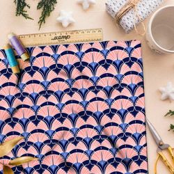 Ткань премиум дюспо элегантные орнаменты