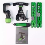 Вальцовка эксцентриковая Super Stars ST-806FT-L (1/4" - 3/4"; 6 - 19мм; облегченная, с ограничителем подачи трубы; с труборезом и риммером в кейсе)